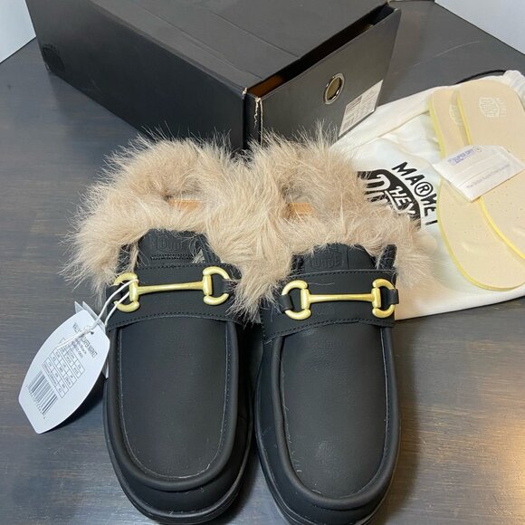 HEYDUDE Wally Slip Loafer Market – Men’s 10 (11.5–12 Woman's size) -Black – NIB - Picture 2 of 9